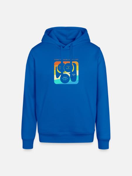 Internet Humor Money Meme - Stanley/Stella Sounder Side Pocket Hoodie - royal blue