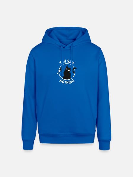 You Saw Nothing - Stanley/Stella Sounder Side Pocket Hoodie - royal blue
