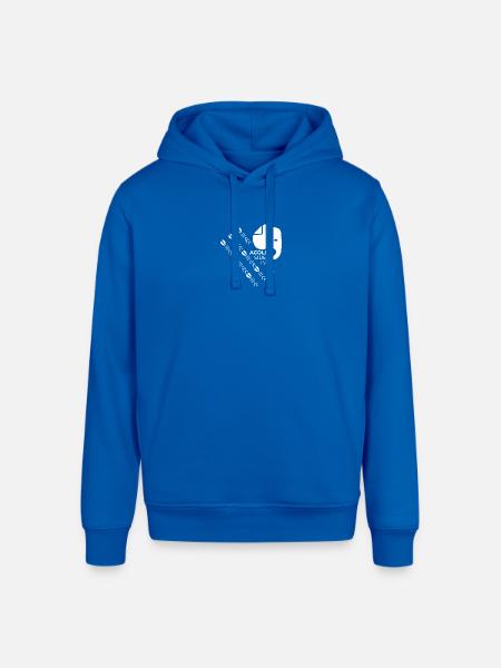 Acoli Side TV Graphic Pattern - Stanley/Stella Sounder Side Pocket Hoodie - royal blue