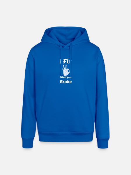 Mechanic - Stanley/Stella Sounder Side Pocket Hoodie - royal blue