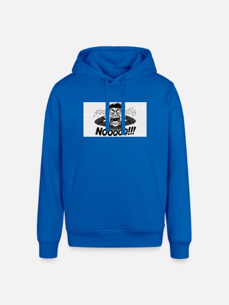 Noooo Scream Comic Style - Stanley/Stella Sounder Side Pocket Hoodie - royal blue