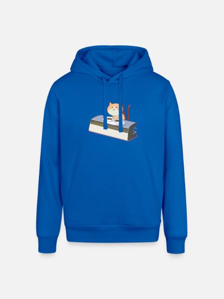 PanicMeow - Stanley/Stella Sounder Side Pocket Hoodie - royal blue