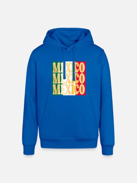 México Mexican Mexico - Stanley/Stella Sounder Side Pocket Hoodie - royal blue