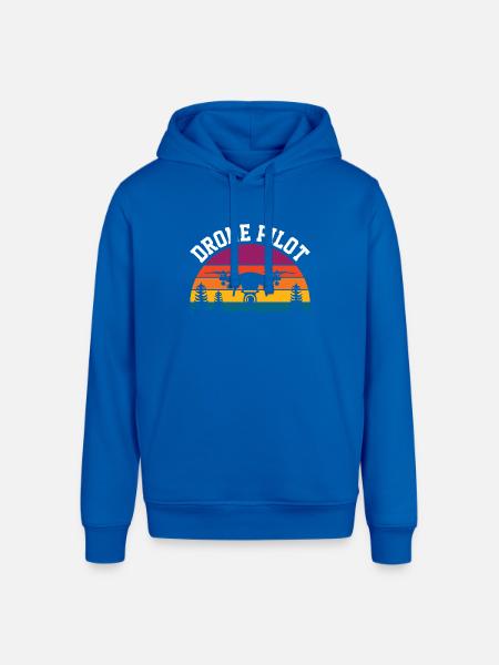 Drone Pilot - Stanley/Stella Sounder Side Pocket Hoodie - royal blue