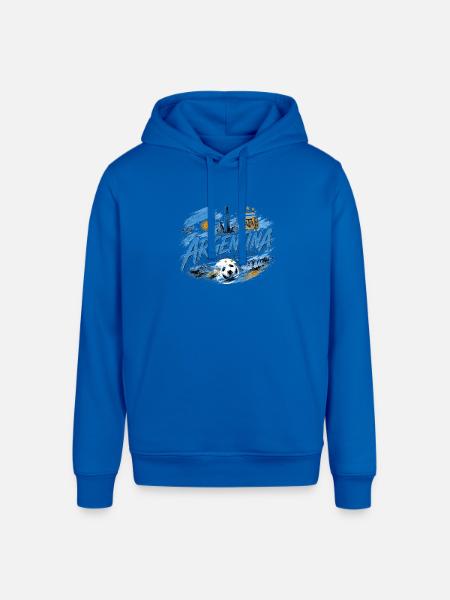 Sky Blue Glory - Stanley/Stella Sounder Side Pocket Hoodie - royal blue