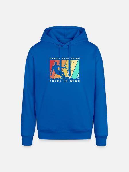 Kite Boarding Summer Kitesurfing - Stanley/Stella Sounder Side Pocket Hoodie - royal blue
