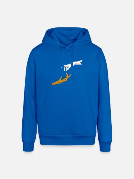Glittering Hand Connection - Stanley/Stella Sounder Side Pocket Hoodie - royal blue