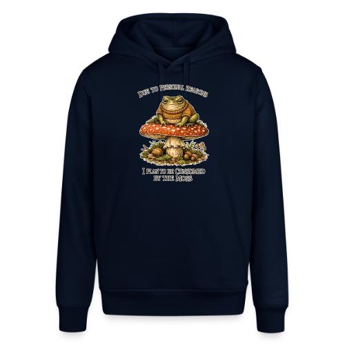 Frog Consumed by Moss Cottagecore Aesthetic - Stanley/Stella Sounder Side Pocket Hoodie