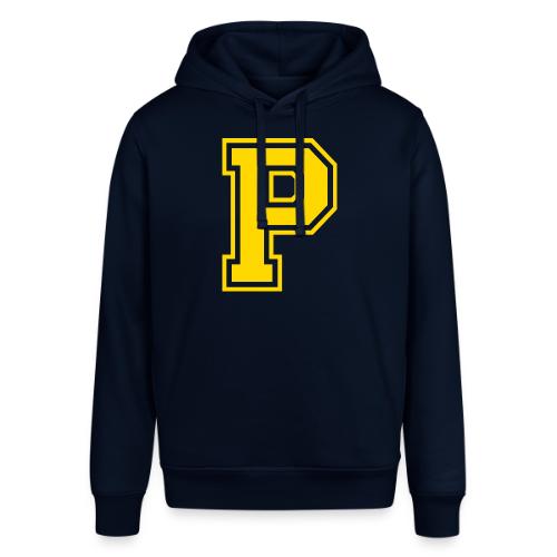 Letter P – Capital Athletic Alphabet Monogram - Stanley/Stella Sounder Side Pocket Hoodie