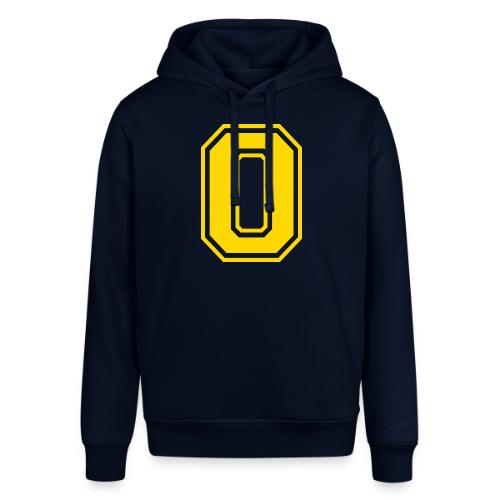 Letter O – Capital Athletic Alphabet Monogram - Stanley/Stella Sounder Side Pocket Hoodie