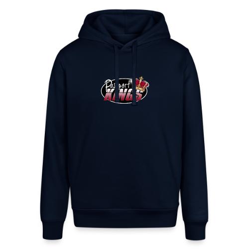 Passport Kings logo for dark shirts - Stanley/Stella Sounder Side Pocket Hoodie