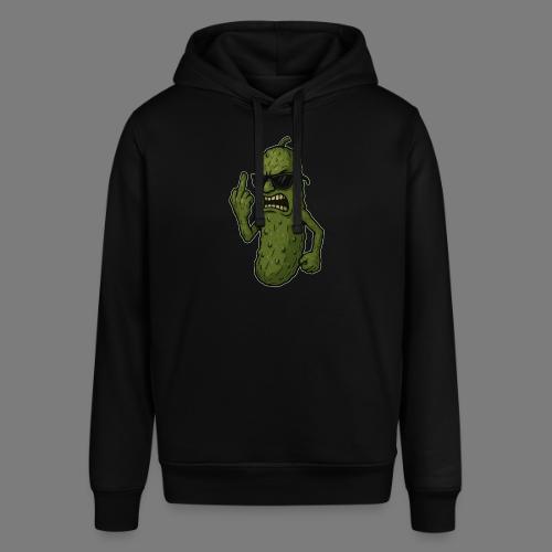 Angry Pickle Flipping the Bird - Stanley/Stella Sounder Side Pocket Hoodie