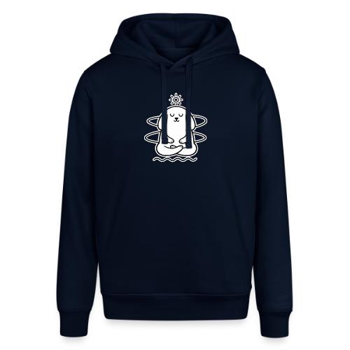 Cute Meditating Bunny Zen Yoga Animal - Stanley/Stella Sounder Side Pocket Hoodie