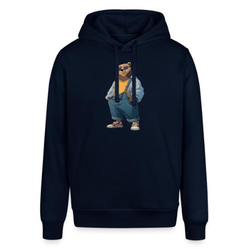 Fashion Streetwear Bear Cartoon Art - Stanley/Stella Sounder Side Pocket Hoodie