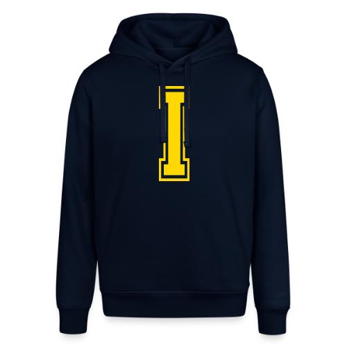 Letter I – Capital Athletic Alphabet Monogram - Stanley/Stella Sounder Side Pocket Hoodie