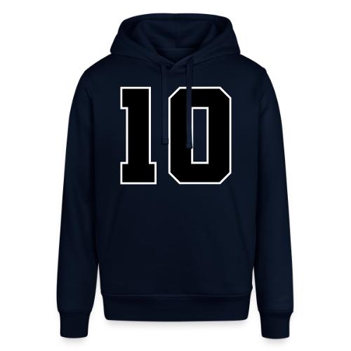 Varsity Number 10 Athletic Design - Stanley/Stella Sounder Side Pocket Hoodie