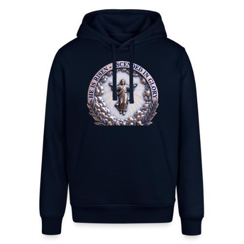 He Is Risen Ascended In Glory T Shirt, Gift - Stanley/Stella Sounder Side Pocket Hoodie