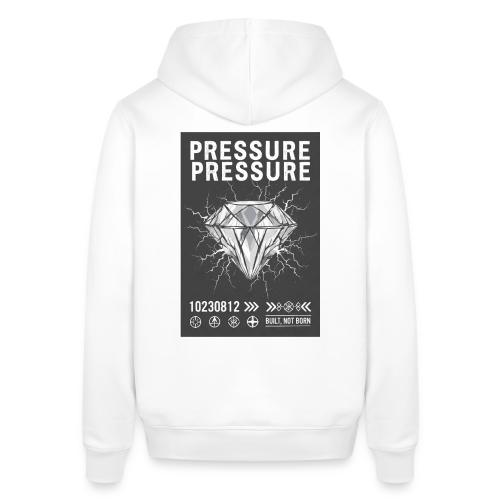 Pressure Made Me Hoodie | Built Not Born Diamond - Stanley/Stella Sounder Side Pocket Hoodie