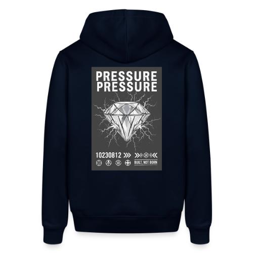 Pressure Made Me Hoodie | Built Not Born Diamond - Stanley/Stella Sounder Side Pocket Hoodie