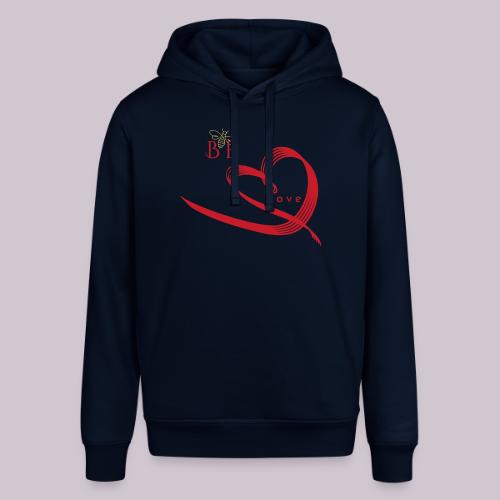 BE LOVE - Sweat à capuche Stanley/Stella Sounder avec poche latérale