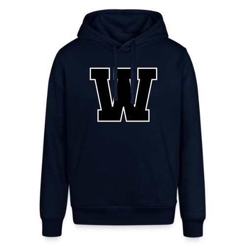 Varsity Letter W Collegiate Font Design - Stanley/Stella Sounder Side Pocket Hoodie