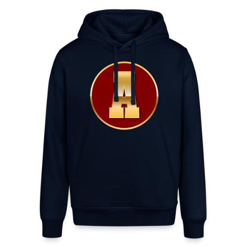 Letter A – Capital Varsity Alphabet Monogram - Stanley/Stella Sounder Side Pocket Hoodie
