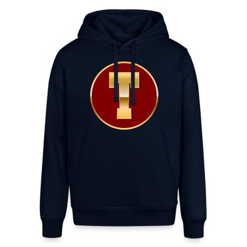 Letter T – Capital Varsity Alphabet Monogram - Stanley/Stella Sounder Side Pocket Hoodie