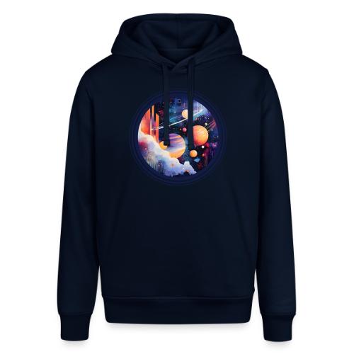 Floating Planetscape - Stanley/Stella Sounder Side Pocket Hoodie