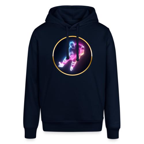 Hockey: Neon Ice Striker - Stanley/Stella Sounder Side Pocket Hoodie