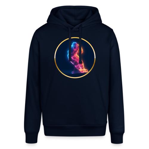 Hockey: Neon Hockey Sketch - Stanley/Stella Sounder Side Pocket Hoodie