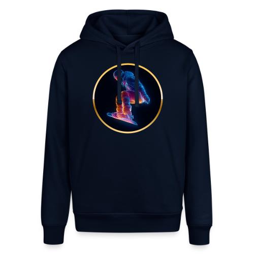 Snowboarding: Arctic Neon Leap - Stanley/Stella Sounder Side Pocket Hoodie