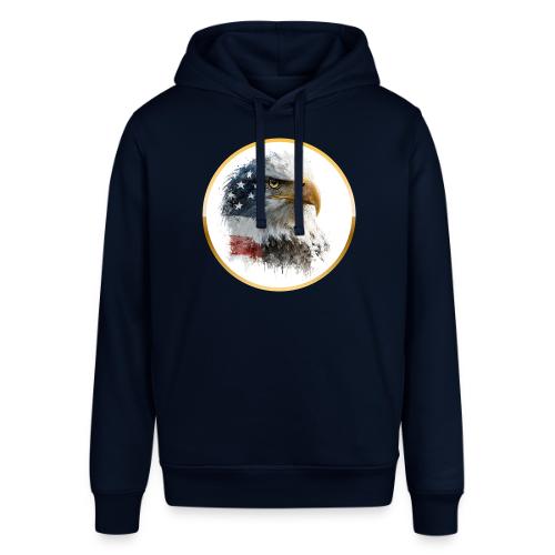 USA: Patriot Wing Emblem - Stanley/Stella Sounder Side Pocket Hoodie