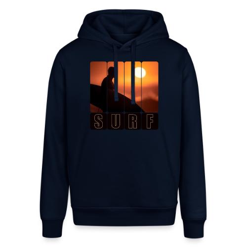 Surfing: Sunset Surf Panels - Stanley/Stella Sounder Side Pocket Hoodie