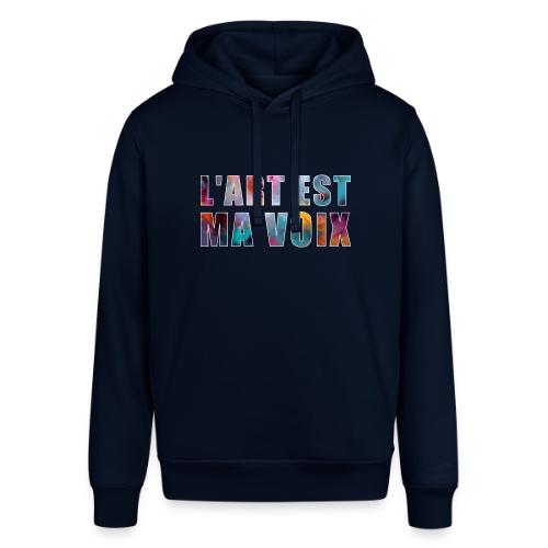 Art is my voice - Stanley/Stella Sounder Side Pocket Hoodie