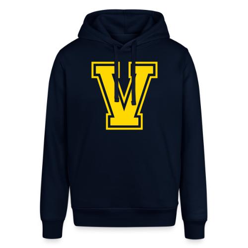 Letter V – Capital Athletic Alphabet Monogram - Stanley/Stella Sounder Side Pocket Hoodie