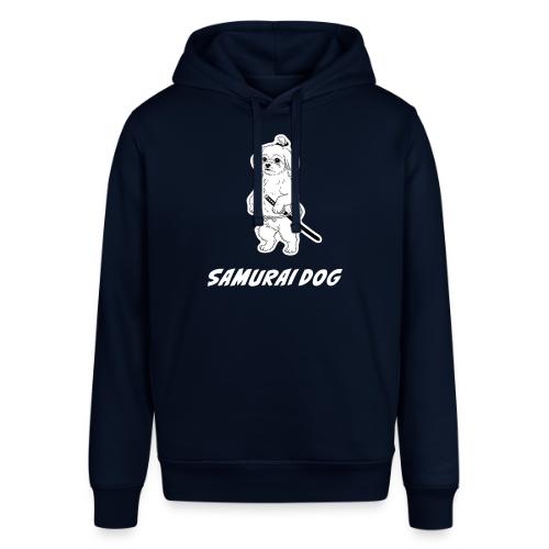 Samurai Maltese Katana Warrior Dog Tee - Stanley/Stella Sounder Side Pocket Hoodie