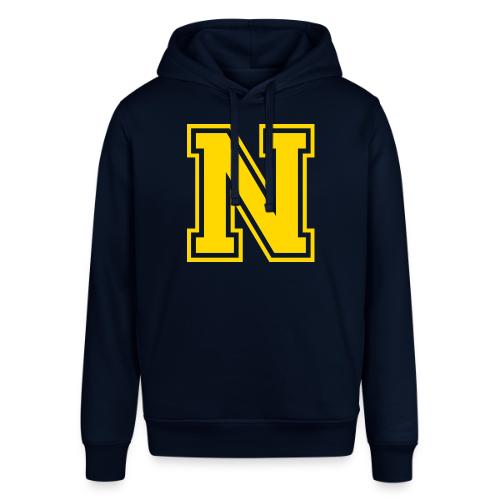 Letter N – Capital Athletic Alphabet Monogram - Stanley/Stella Sounder Side Pocket Hoodie