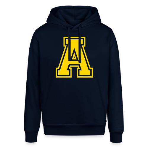Letter A – Capital Athletic Alphabet Monogram - Stanley/Stella Sounder Side Pocket Hoodie