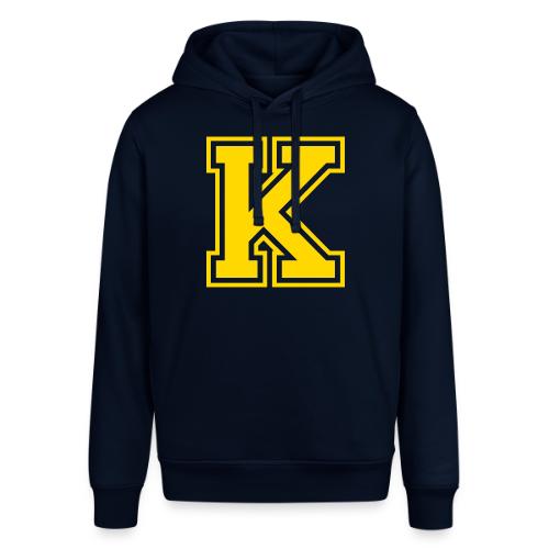 Letter k – Capital Athletic Alphabet Monogram - Stanley/Stella Sounder Side Pocket Hoodie