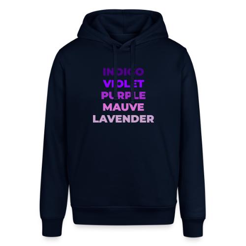 Shades of Purple - Stanley/Stella Sounder Side Pocket Hoodie