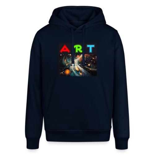 Swirls of Colorful Art - Stanley/Stella Sounder Side Pocket Hoodie