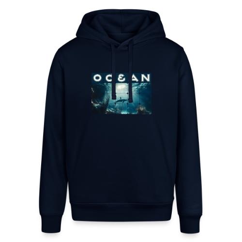 Ocean: Dolphin’s Serenity - Stanley/Stella Sounder Side Pocket Hoodie