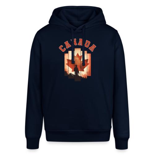Proud Canadian Shadow - Stanley/Stella Sounder Side Pocket Hoodie