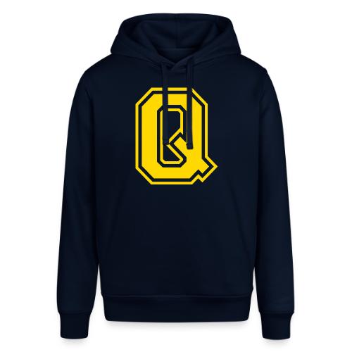 Letter Q – Capital Athletic Alphabet Monogram - Stanley/Stella Sounder Side Pocket Hoodie