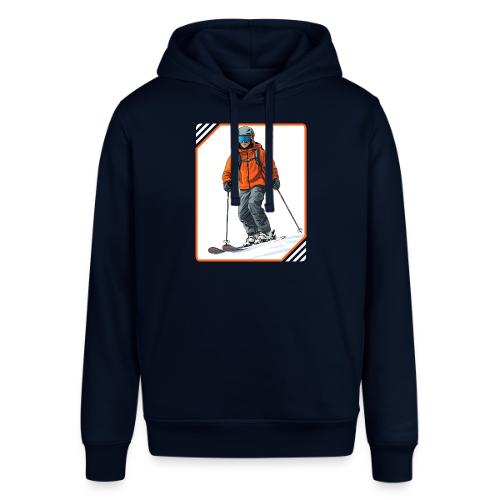 Skiing Thrill Ride - Stanley/Stella Sounder Side Pocket Hoodie