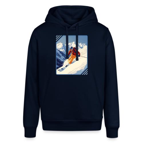 Mountain Skiing Vibes - Stanley/Stella Sounder Side Pocket Hoodie