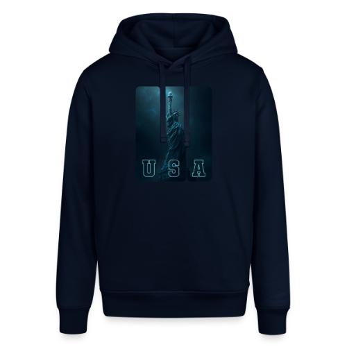 Neon Liberty USA Triptych - Stanley/Stella Sounder Side Pocket Hoodie