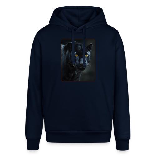 Black Panther Glowing Eyes Design - Stanley/Stella Sounder Side Pocket Hoodie