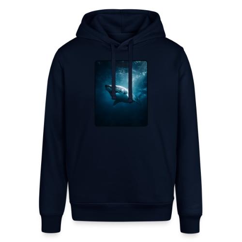 Great White Shark Ocean Design - Stanley/Stella Sounder Side Pocket Hoodie