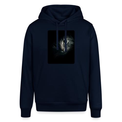 Cat Face in Shadow Close-Up Design - Stanley/Stella Sounder Side Pocket Hoodie